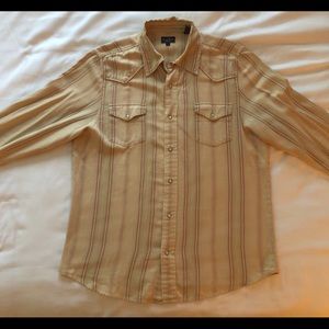 Earl Jean Western Style Shirt, Size L